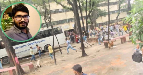 জবিতে ছাত্রদলের দুই গ্রুপের সংঘর্ষ, অনিকের দাবি ধাওয়া খেয়ে পালিয়েছেন সদস্য সচিব