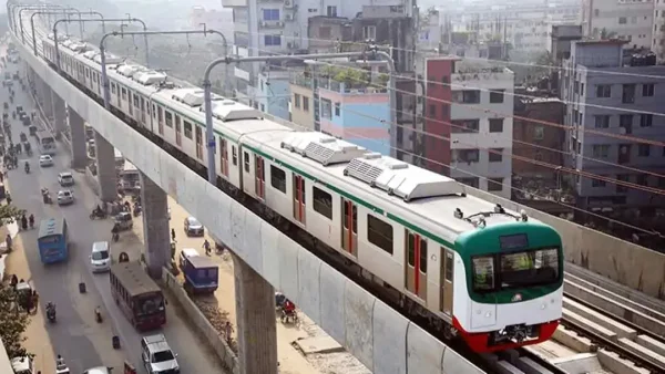 সচিবালয় স্টেশনে ঝুলন্ত তার, ২০ মিনিট বন্ধ ছিল মেট্রোরেল